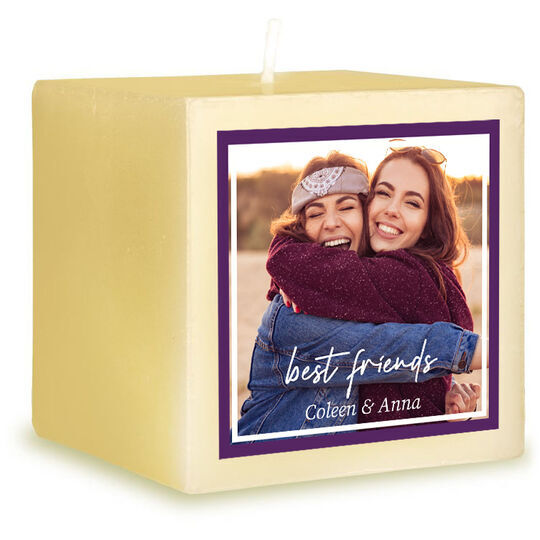 Double Frame Photo 3-Inch Candle