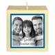 Double Frame Photo 3-Inch Candle Image 4 of 10