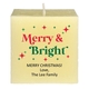 Merry & Bright Sparkles 3-Inch Candle Image 2 of 2