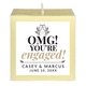 OMG! You're Engaged 3-Inch Candle Image 1 of 2