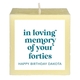 In Loving Memory Decades 3-Inch Candle Image 1 of 3