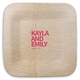 Create Your Own Headline Square Bamboo Plates Image 16 of 19