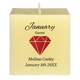 Birthstone 3-Inch Candle Image 2 of 13