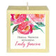 Pretty Watercolor Roses 3-Inch Candle Image 3 of 4