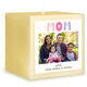 Hand Drawn Letter Mom Photo Frame 3-Inch Candle Image 1 of 3