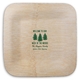 Welcome To Our Neck Of The Woods Square Bamboo Plates Image 1 of 2