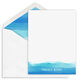 Coastal Watercolor Flat Note Cards Image 1 of 3