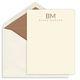 Epic Initials Vertical Flat Cards - Raised Ink Image 3 of 3
