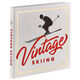 Vintage Skiing Personalized Leather Book Image 2 of 13