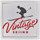 Vintage Skiing Personalized Leather Book Image 3 of 13