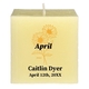 Birth Flower 3-Inch Candle Image 6 of 13