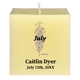 Birth Flower 3-Inch Candle Image 9 of 13