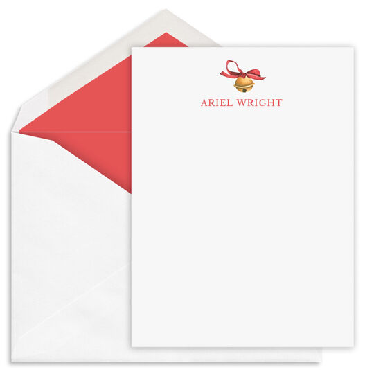Christmas Bell Flat Note Cards