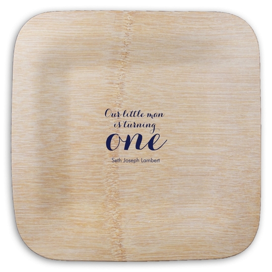  Square Bamboo Plates
