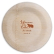 Life Is Better Up At The Cabin Round Bamboo Plates Image 1 of 2