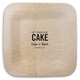 Let Them Eat Cake Square Bamboo Plates Image 1 of 3