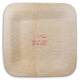 Knot Scroll Square Bamboo Plates Image 1 of 5