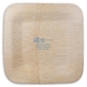 Just the Love Facts Square Bamboo Plates Image 4 of 5
