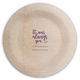 It Was Always You Round Bamboo Plates Image 3 of 4
