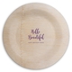 Hello Beautiful Round Bamboo Plates Image 5 of 5