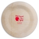 Have a Sweet New Year Round Bamboo Plates Image 1 of 2