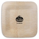 Happy Halloween Pumpkin Square Bamboo Plates Image 1 of 2