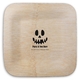 Ghost Face Square Bamboo Plates Image 1 of 2