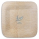 Expressive Script Love Square Bamboo Plates Image 4 of 4