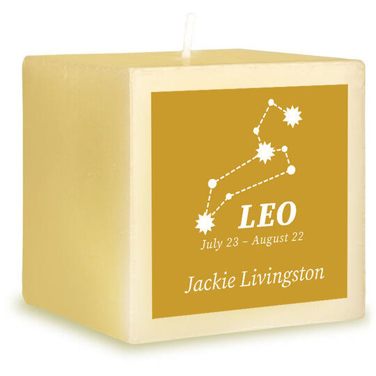 Zodiac 3-Inch Candle