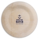 Down The Hatch Round Bamboo Plates Image 1 of 2