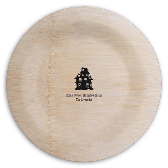  Round Bamboo Plates