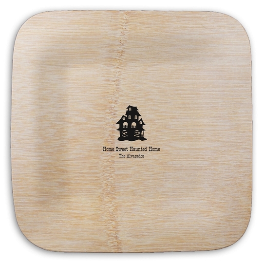  Square Bamboo Plates