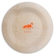 Fox Round Bamboo Plates Image 1 of 4