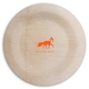 Fox Round Bamboo Plates Image 4 of 4