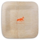 Fox Square Bamboo Plates Image 3 of 4