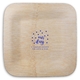 Confetti Dots Our Day Square Bamboo Plates Image 1 of 5