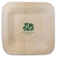 Clovers Square Bamboo Plates Image 1 of 2