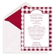 Gingham Invitations Image 1 of 6