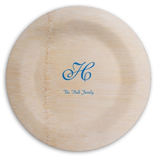 The Plaza Round Bamboo Plates