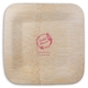 Bridal Shower Wreath Square Bamboo Plates Image 1 of 2