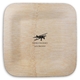 Biplane Square Bamboo Plates Image 1 of 3