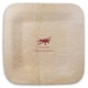 Biplane Square Bamboo Plates Image 3 of 3