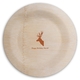 Deer Buck Round Bamboo Plates Image 3 of 4