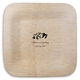 Scenic Mountains Square Bamboo Plates Image 1 of 2