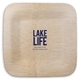 Lake Life Square Bamboo Plates Image 1 of 2