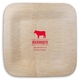 BBQ Cow Square Bamboo Plates Image 4 of 5