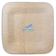 Twin Jet Square Bamboo Plates Image 1 of 4