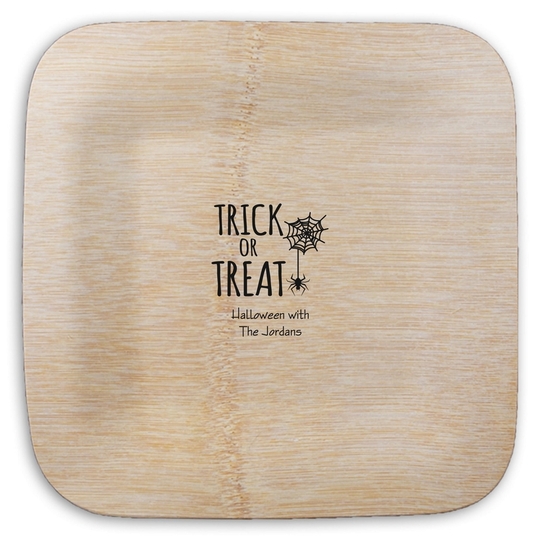  Square Bamboo Plates