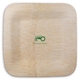Tractor Square Bamboo Plates Image 1 of 3