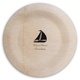 Large Sailboat Round Bamboo Plates Image 1 of 2